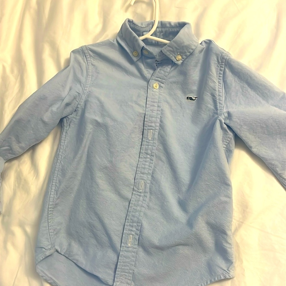 Vineyard vines long sleeve button up 4T